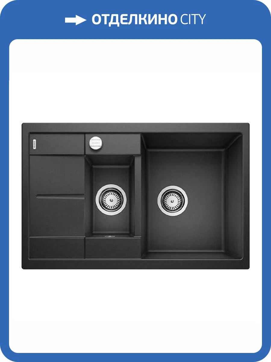 Мойка кухонная Blanco Metra 6 S Compact 513473 антрацит фото 6