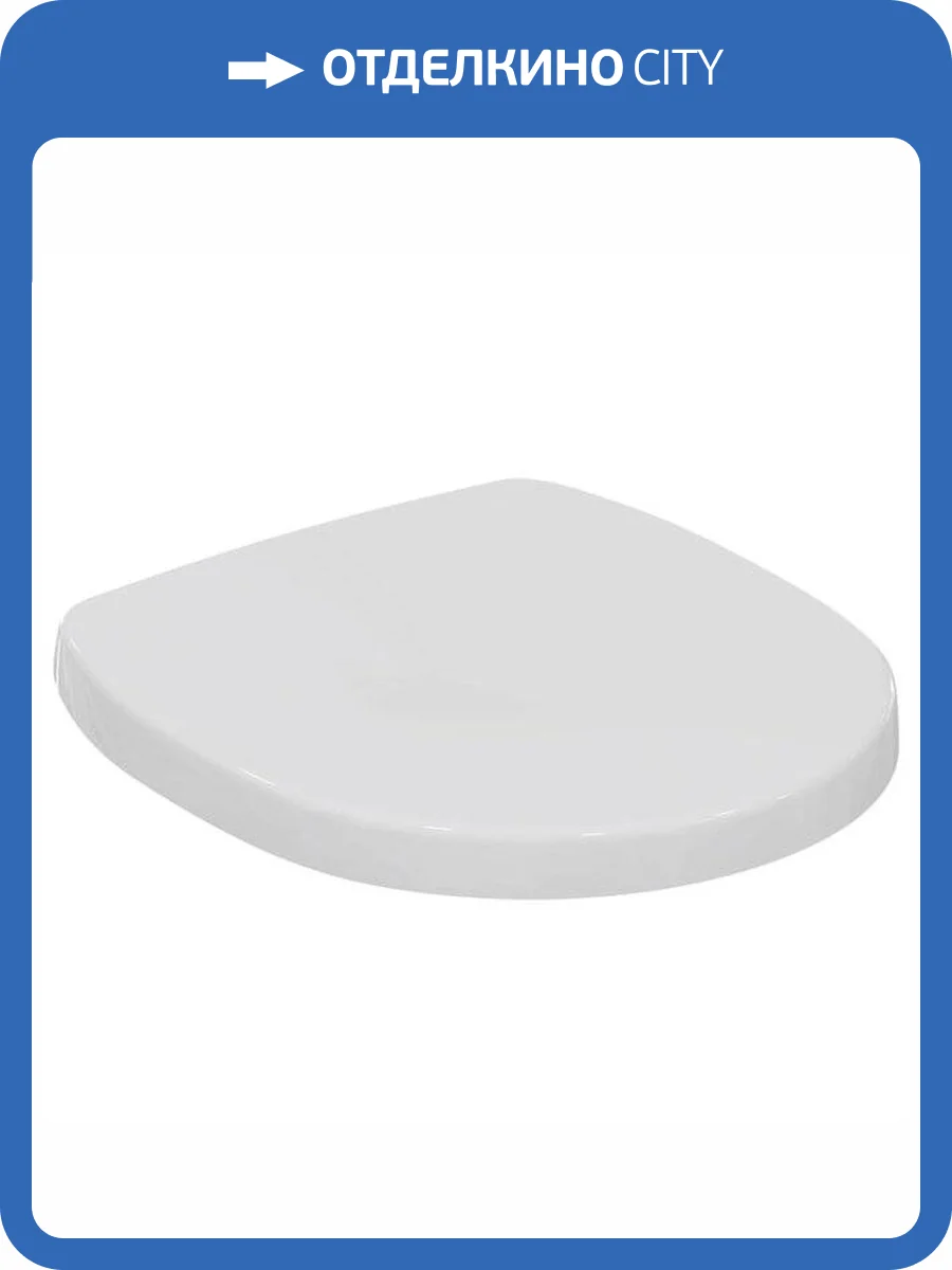 Крышка-сиденье Ideal Standard Connect Space E129001 Euro White (Евробелый) фото 5