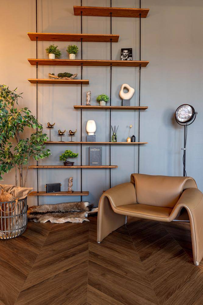 SPC Ламинат Steinholz Element Chevron 5.5/43 4V STH099EC Севилья 600x127 фото 6