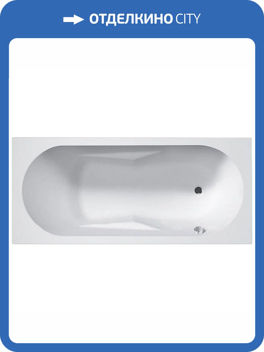 Акриловая ванна Riho Bathtubs Lazy 170x75 правая фото 6