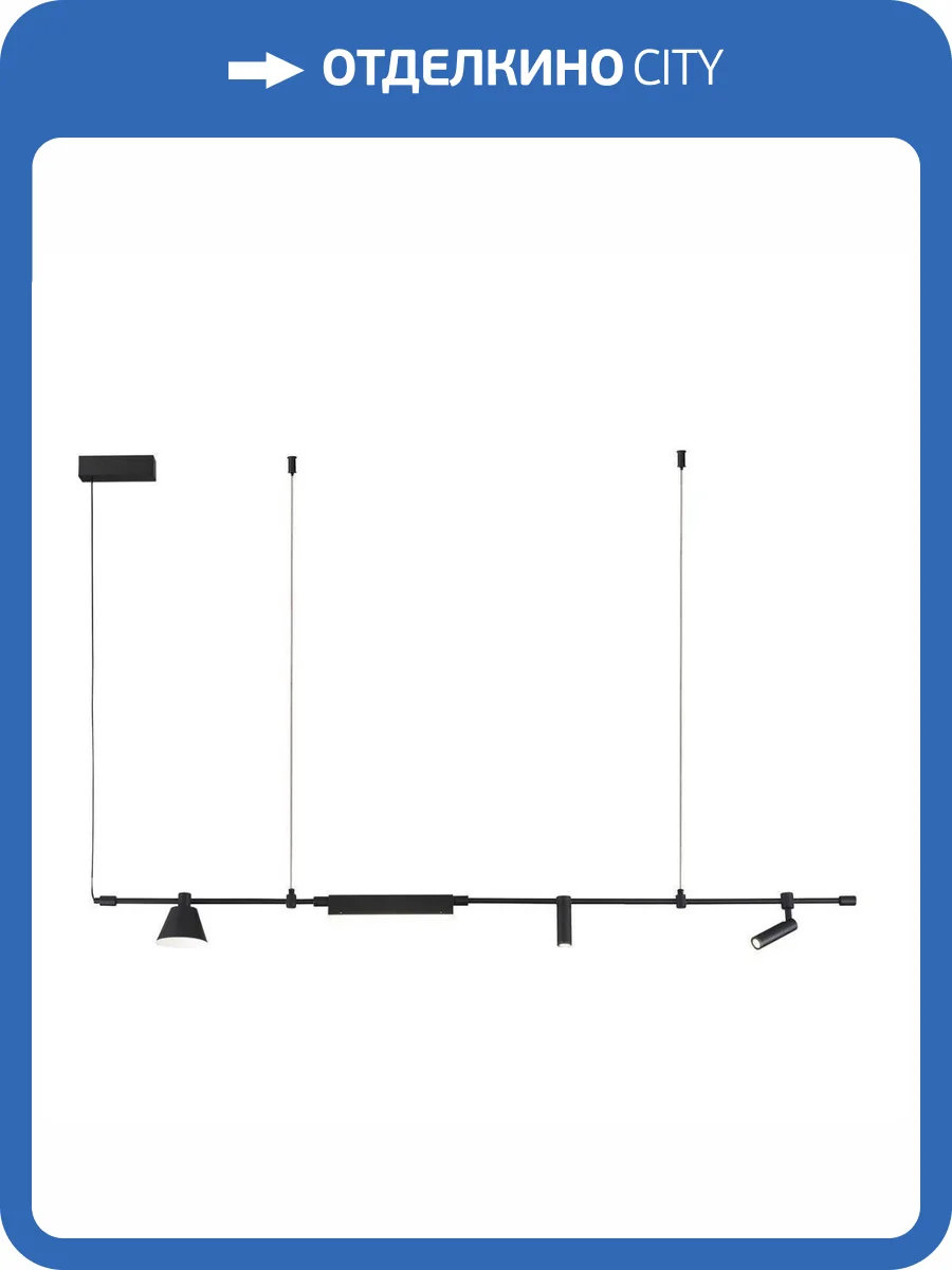 Подвесная светодиодная люстра Kink Light Ристо 07616-150L,19 фото 3