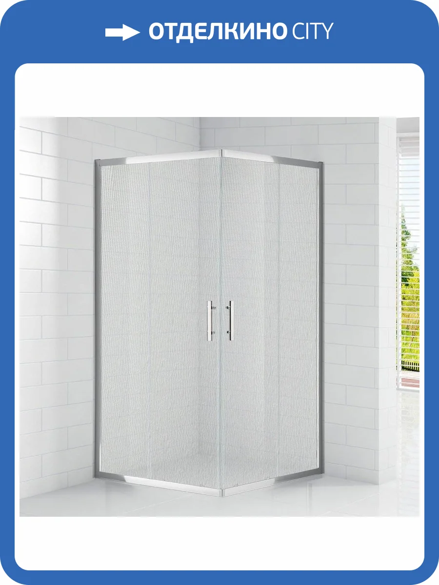 Душевой уголок Cezares ECO-O-A-2-90-P-Cr стекло punto фото 8