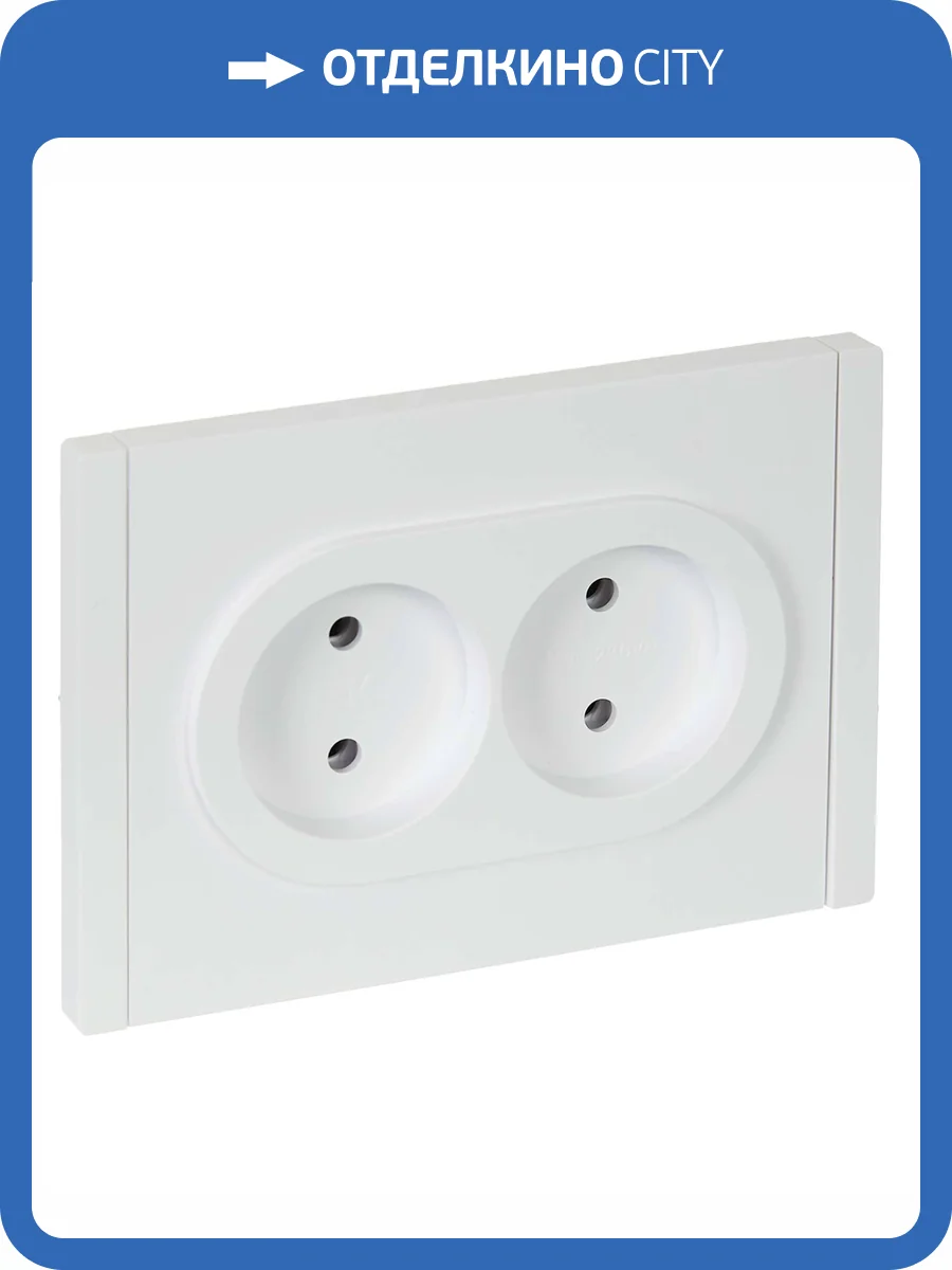 Розетка 2-местная IEK Forte&Piano FP-R20-10-1-K01 белый фото 7