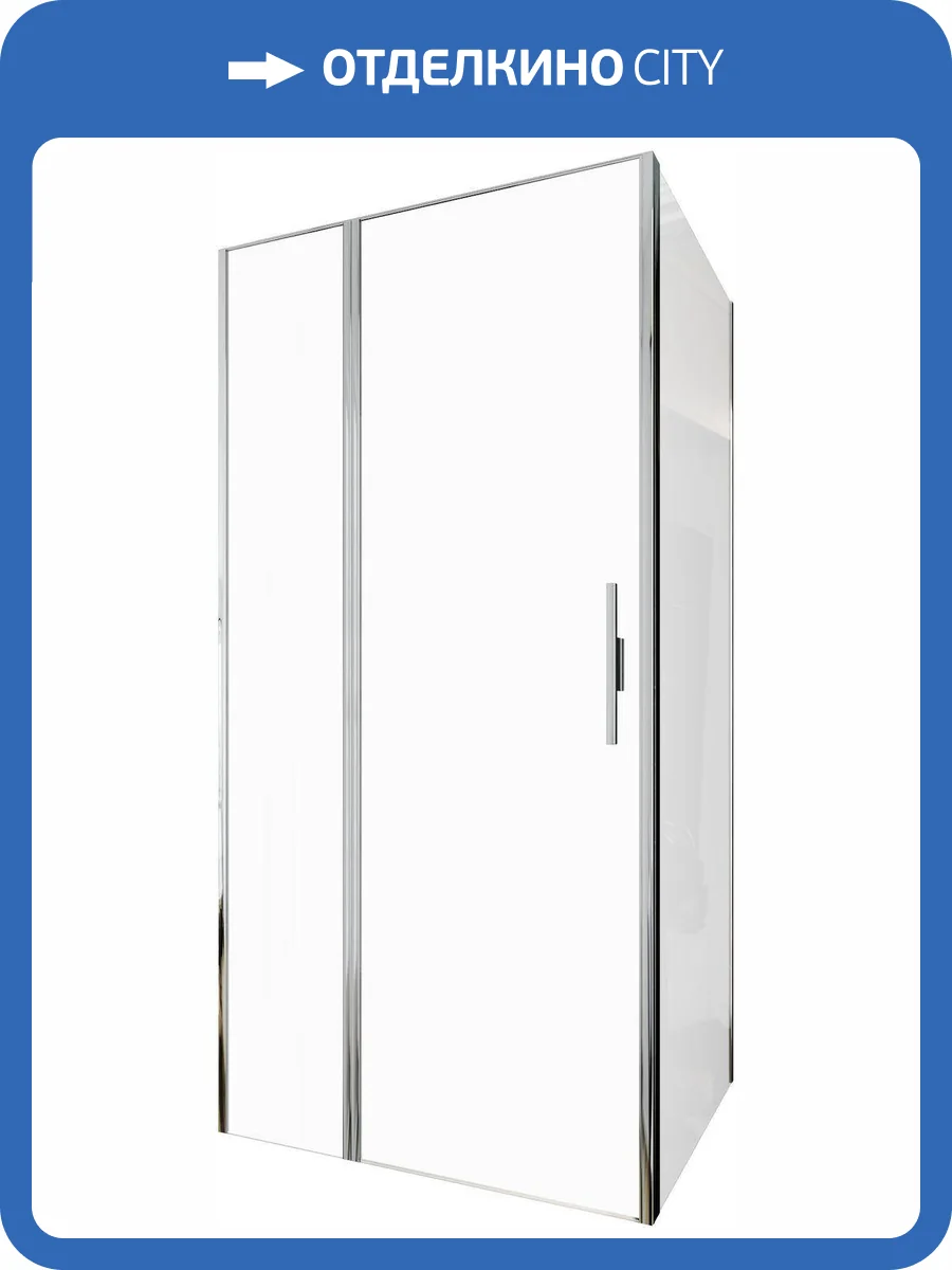 Душевой уголок Allen Brau Priority 3.31004.00 + 3.31019.00 профиль хром, 1000x1000 фото 12