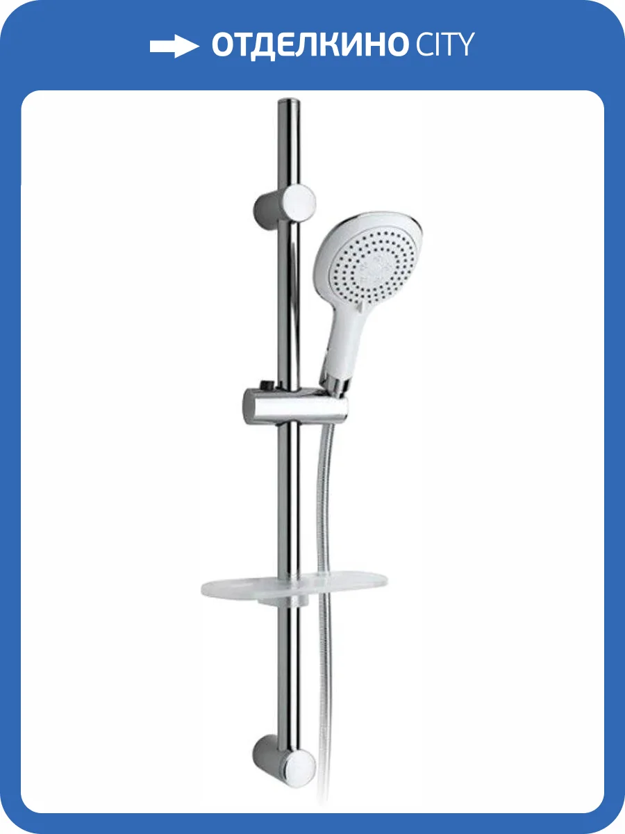 Душевой гарнитур Paini Novara 50CR124/P18 хром фото 5