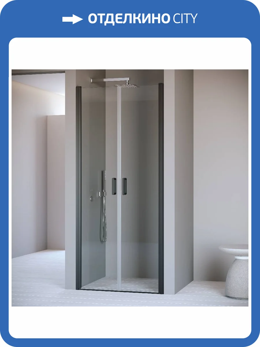 Душевая дверь RGW Passage PA-104B 060810406-14 600мм, Черный фото 3