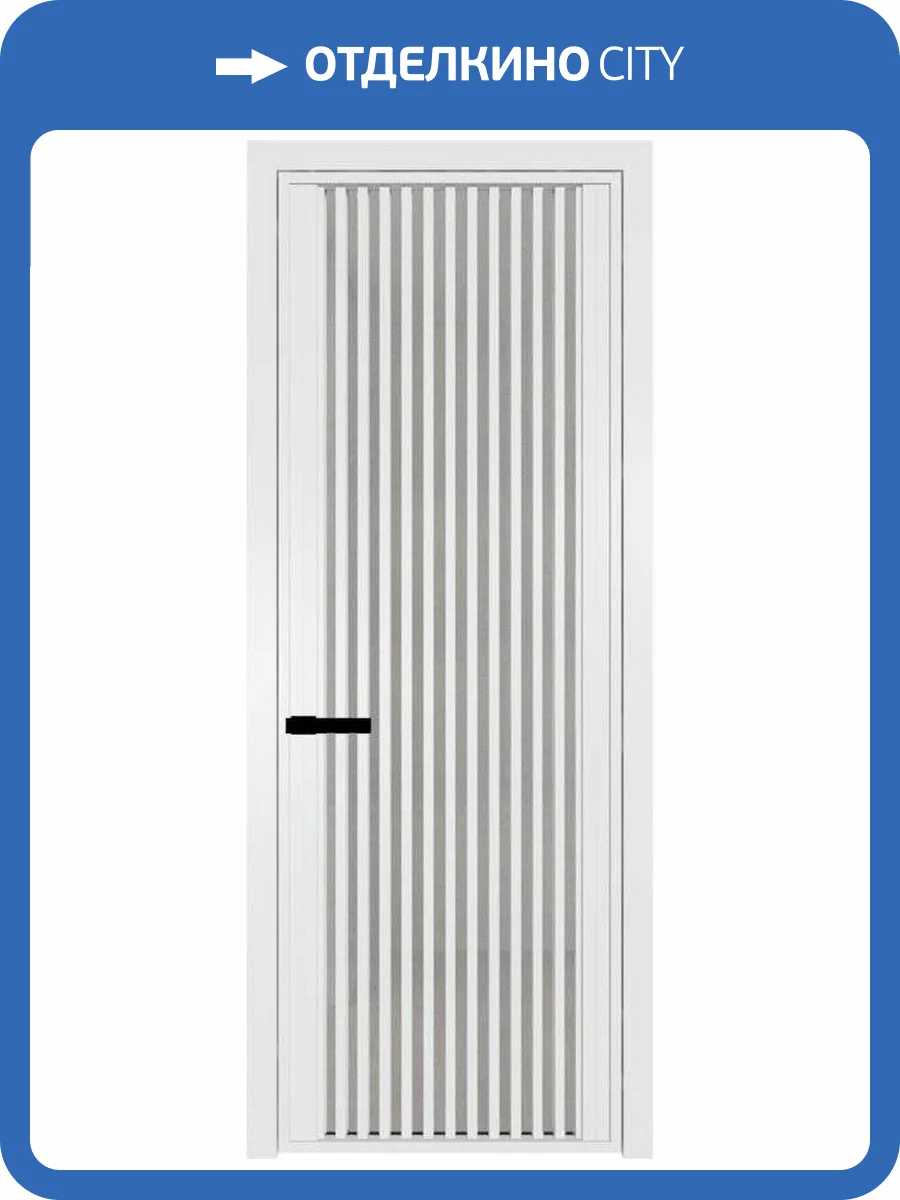 Межкомнатная дверь Profil Doors 3 AGP цвет профиля Вайт, стекло безопасное 6 мм рэте 600x2000 фото 2