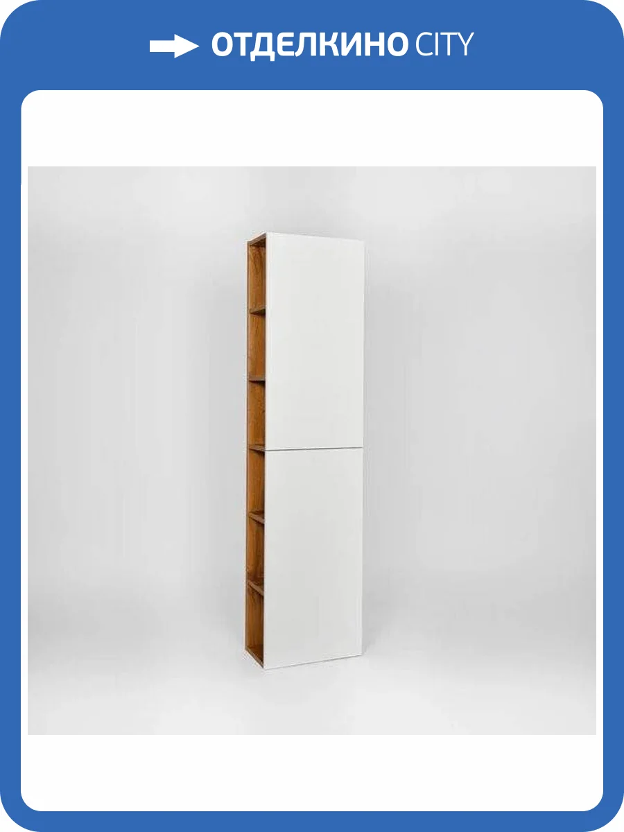 Шкаф-пенал Viant Бостон VBOS400-PENP 400x230x1600 подвесной правый, левый фото 5