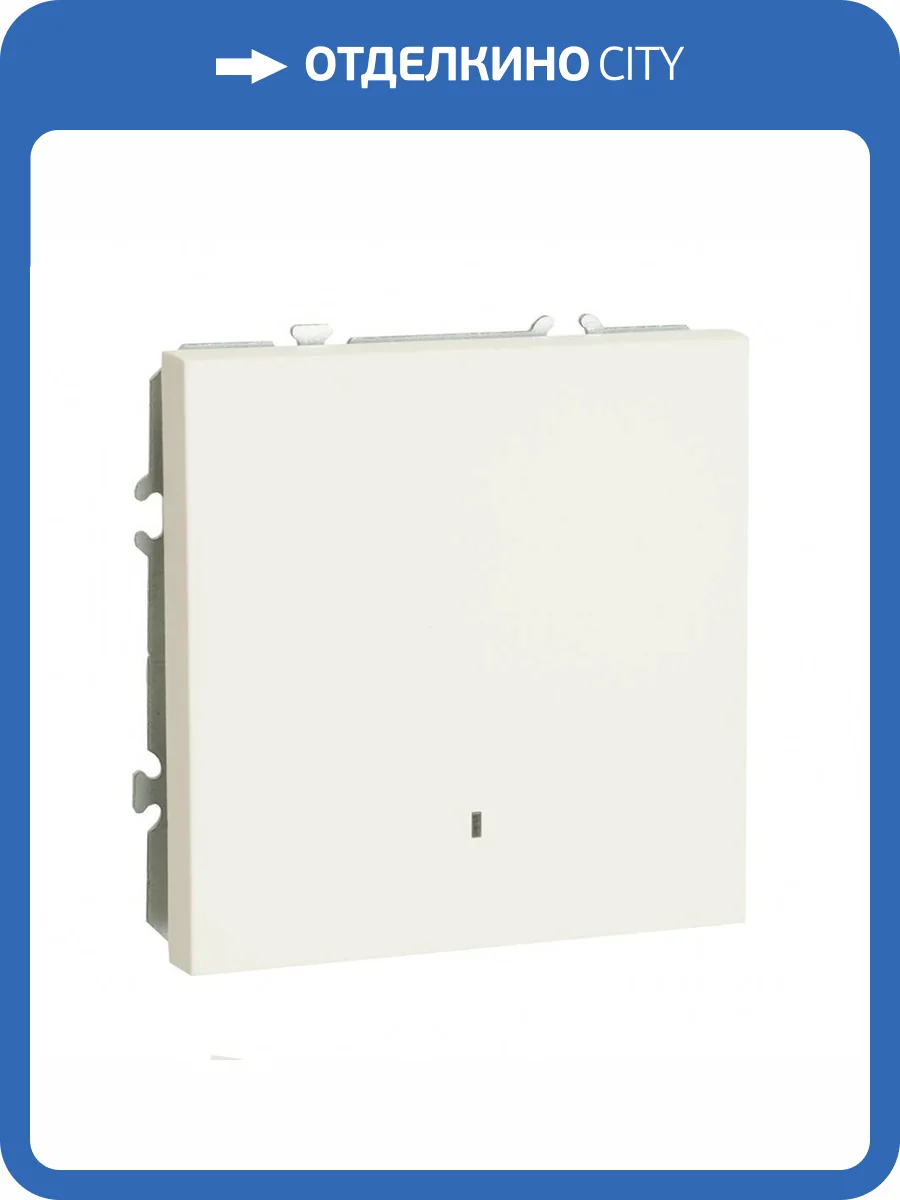 Выключатель 1-клавишный c индикатором Stekker RSW10-5101-01 49863 фото 2