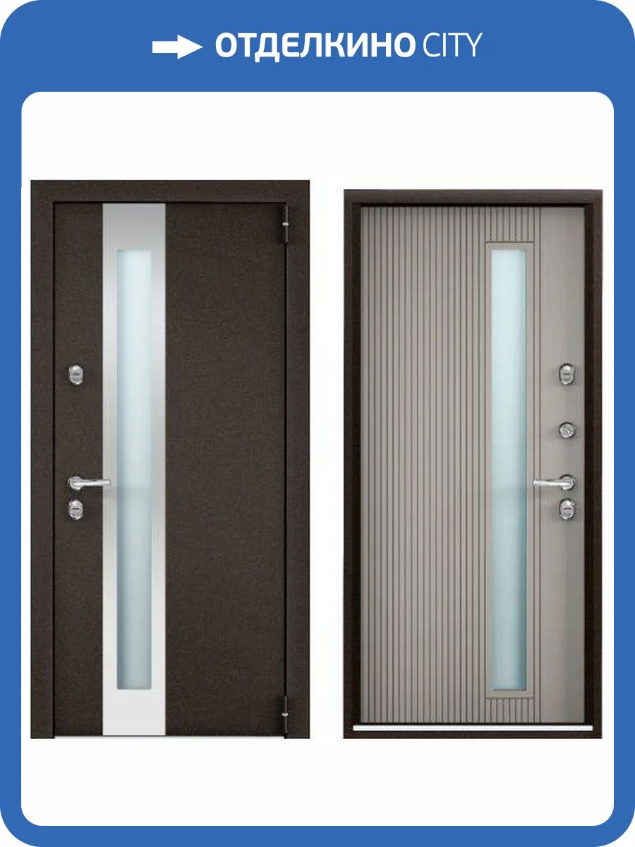 Входная стальная дверь Torex SNEGIR PRO-C MP 961451 Темно-серый букле графит/ПВХ Крема 2000x880 фото 2