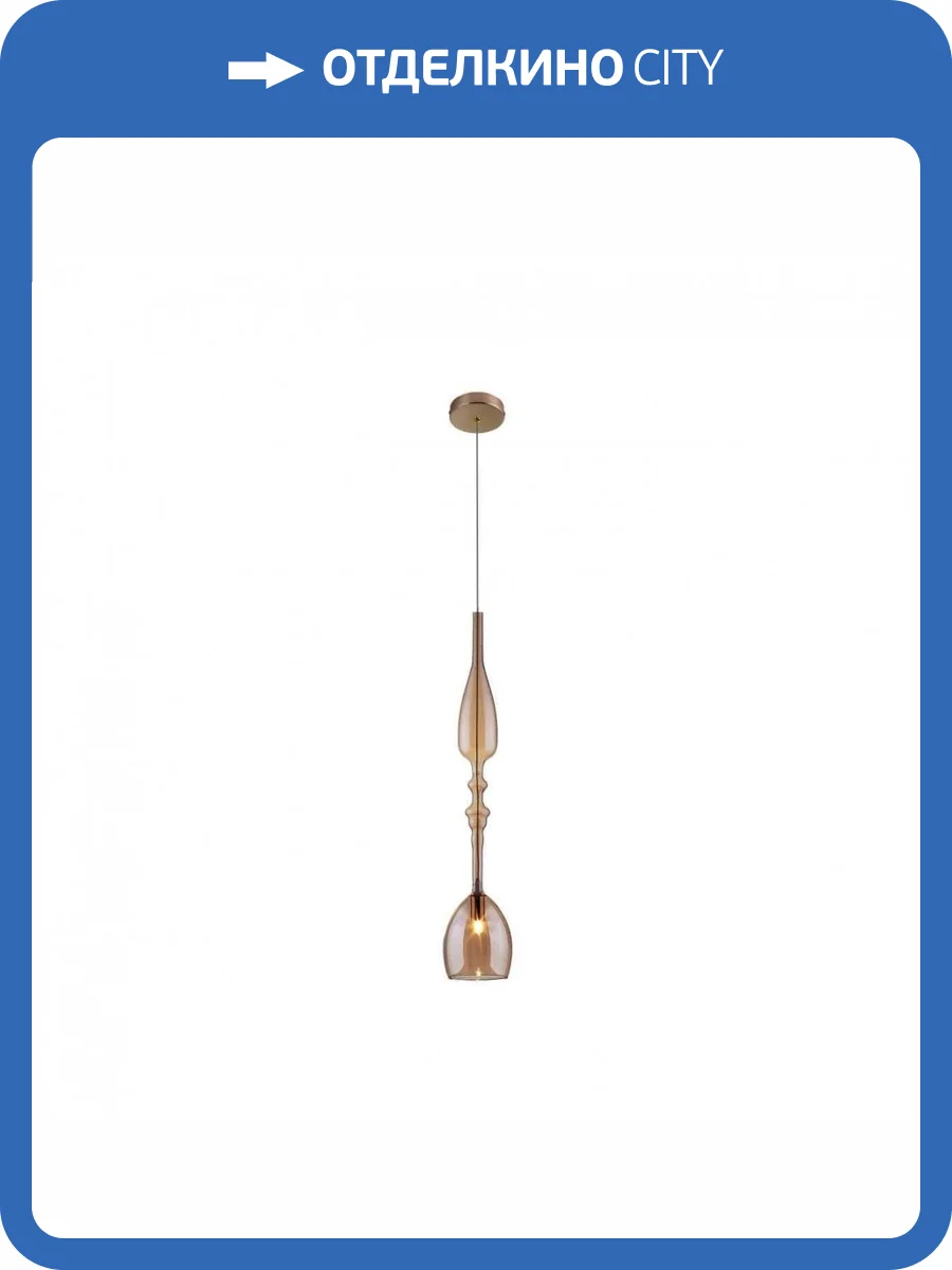 Подвесной светильник Crystal Lux Lux New SP1 C Amber фото 3