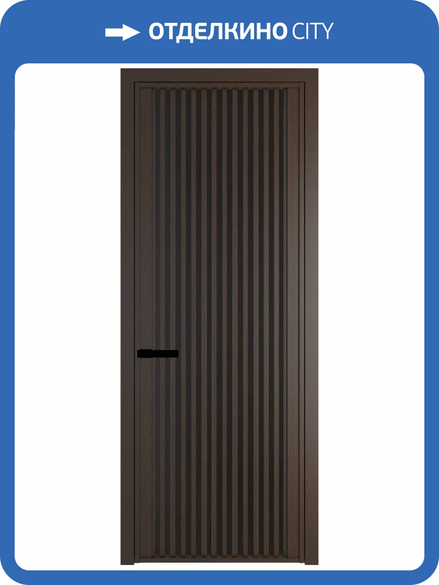 Межкомнатная дверь Profil Doors 3 AGP цвет профиля Деорэ, стекло безопасное 6 мм монохром черный 800x2000 фото 2