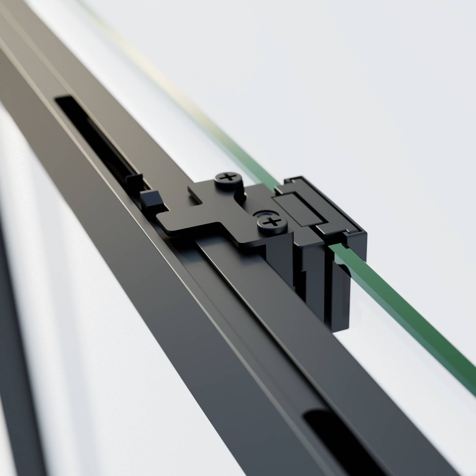 Душевой уголок Vincea Soft 2 VSR-3SO29013CLB профиль черный, стекло прозрачное, 130x90x200 фото 10