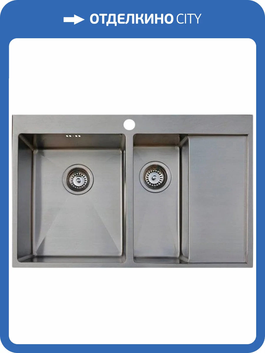 Мойка кухонная Seaman Eco Marino SMB-7851DRS фото 5