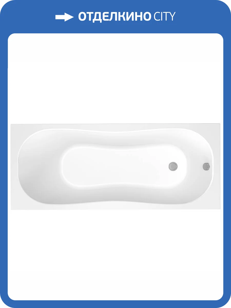 Акриловая ванна Timo Inka INKA1770 170x70 без каркаса фото 5