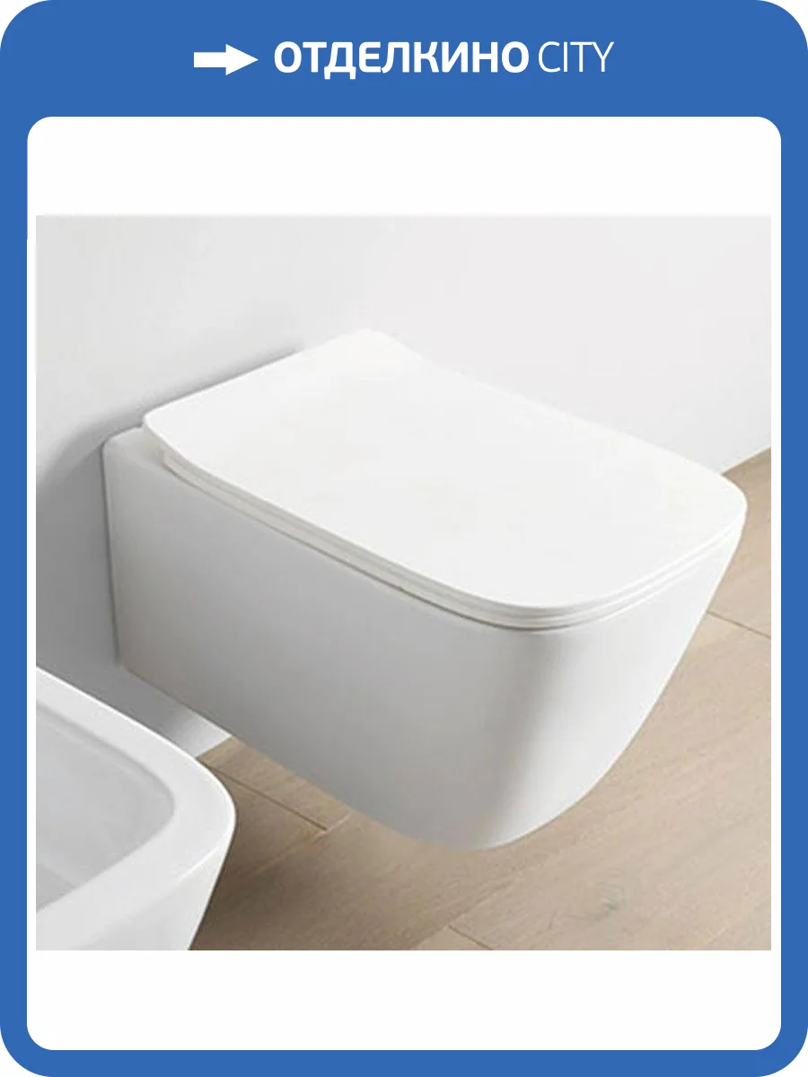 Унитаз подвесной ArtCeram Mini ASV005 01 00 + ASA002 01 71 MINI A16 фото 5
