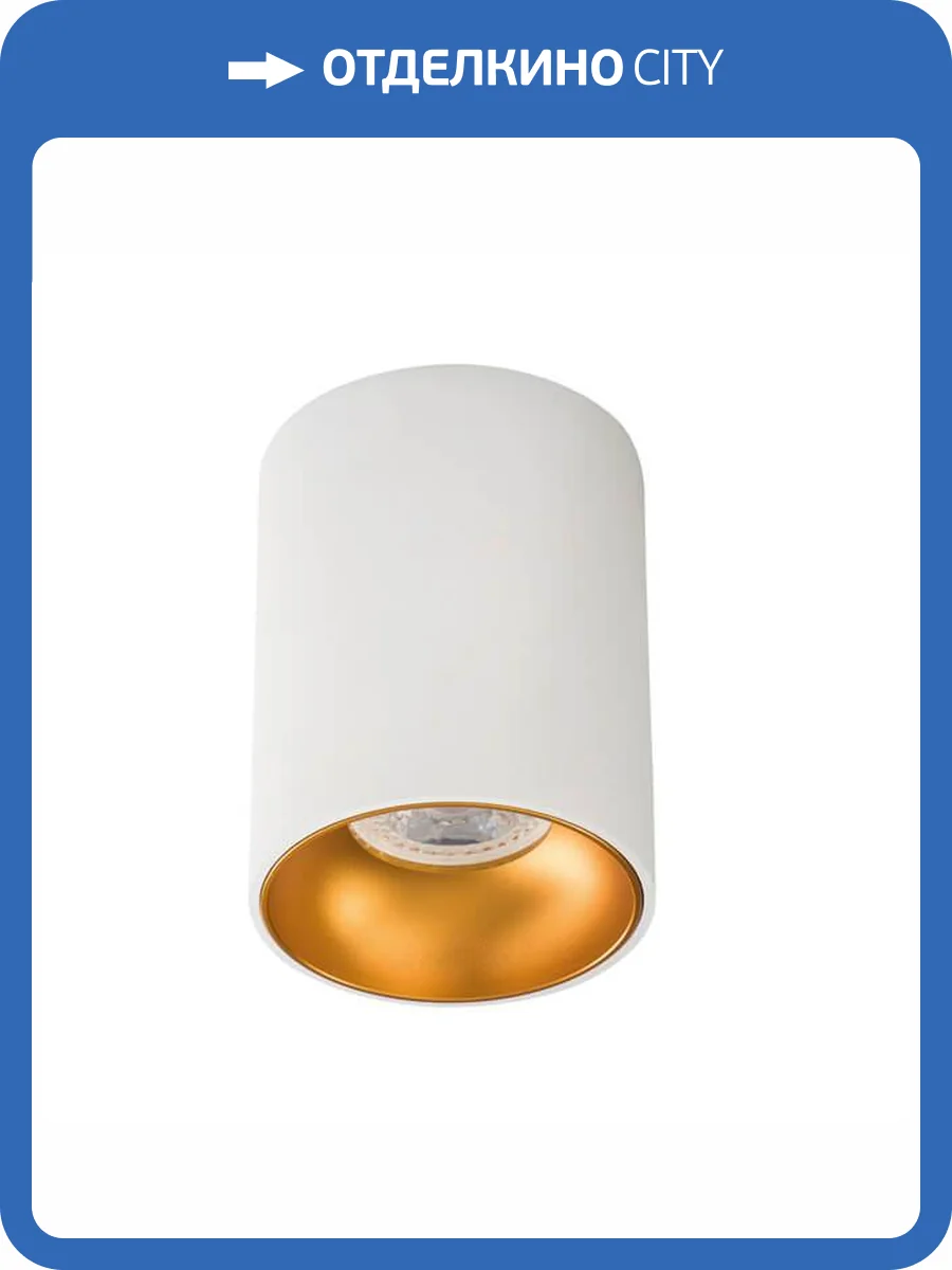 Накладной точечный светильник Kanlux RITI GU10 W/G 27570 фото 5