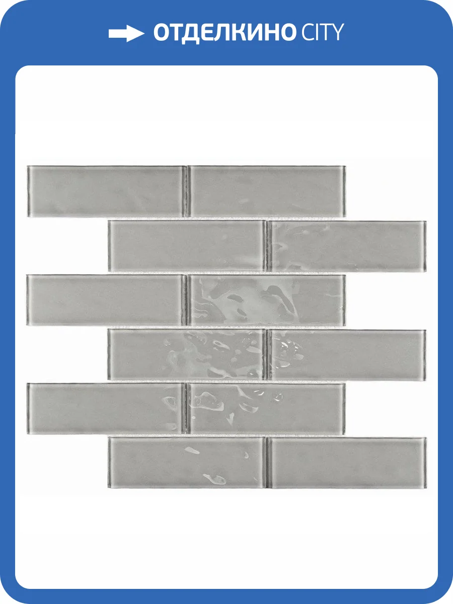 Мозаика Bonaparte Rumba Grey (4.8x14.8) 30x30 фото 5