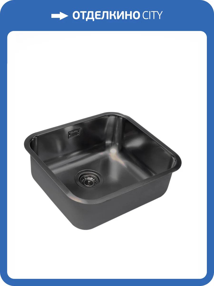 Кухонная мойка Grandex aqua Select 49 2003343 графит фото 3