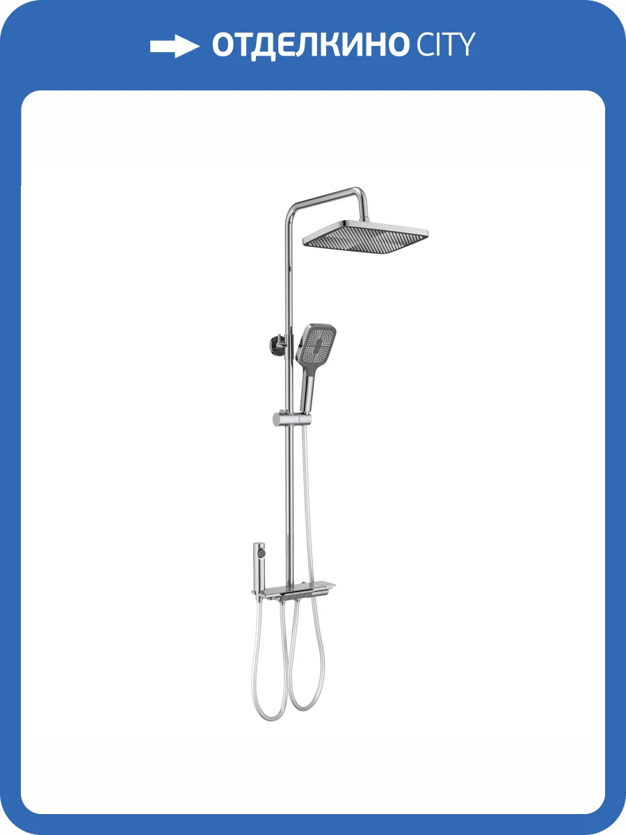 Душевая стойка Aquatek Поларис AQ3040CR хром фото 9
