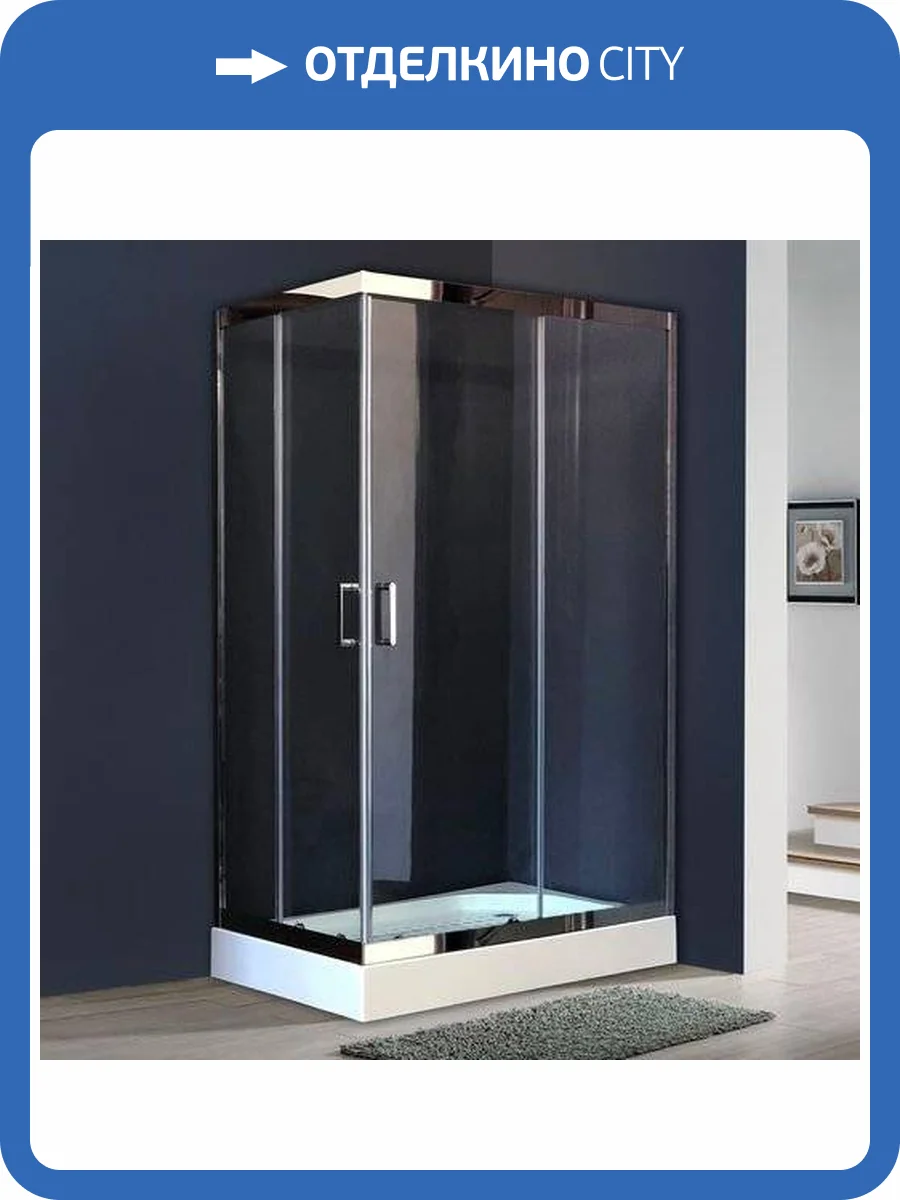 Душевой уголок Royal Bath RB8120HP-T-CH-R с поддоном фото 7