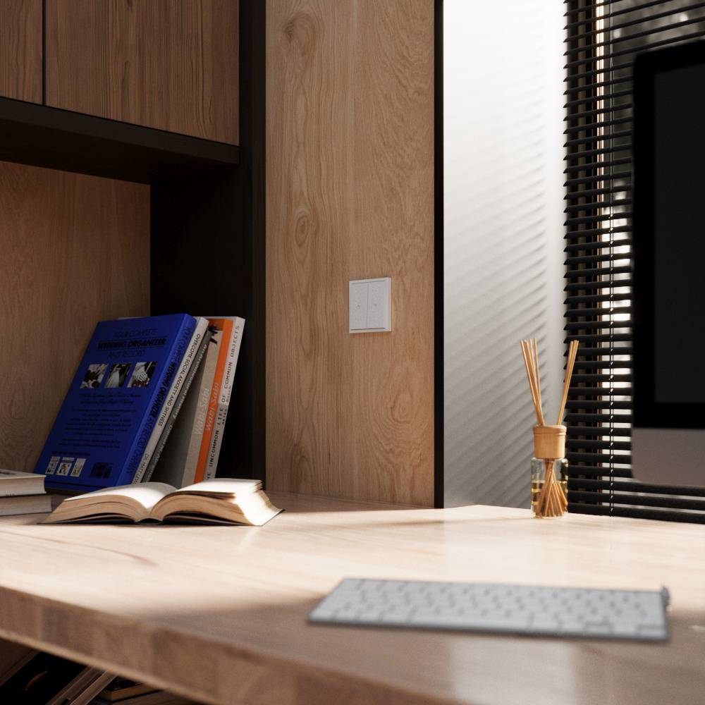 Выключатель жалюзи Voltum S70 VLS020701 белый фото 5