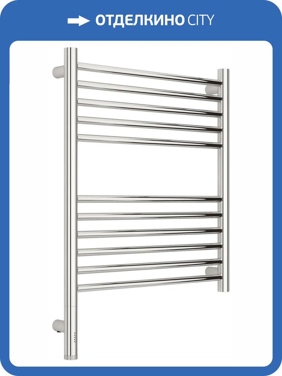 Полотенцесушитель электрический Сунержа Богема 3.1 00-6004-6050 прямой, 60x50 фото 5