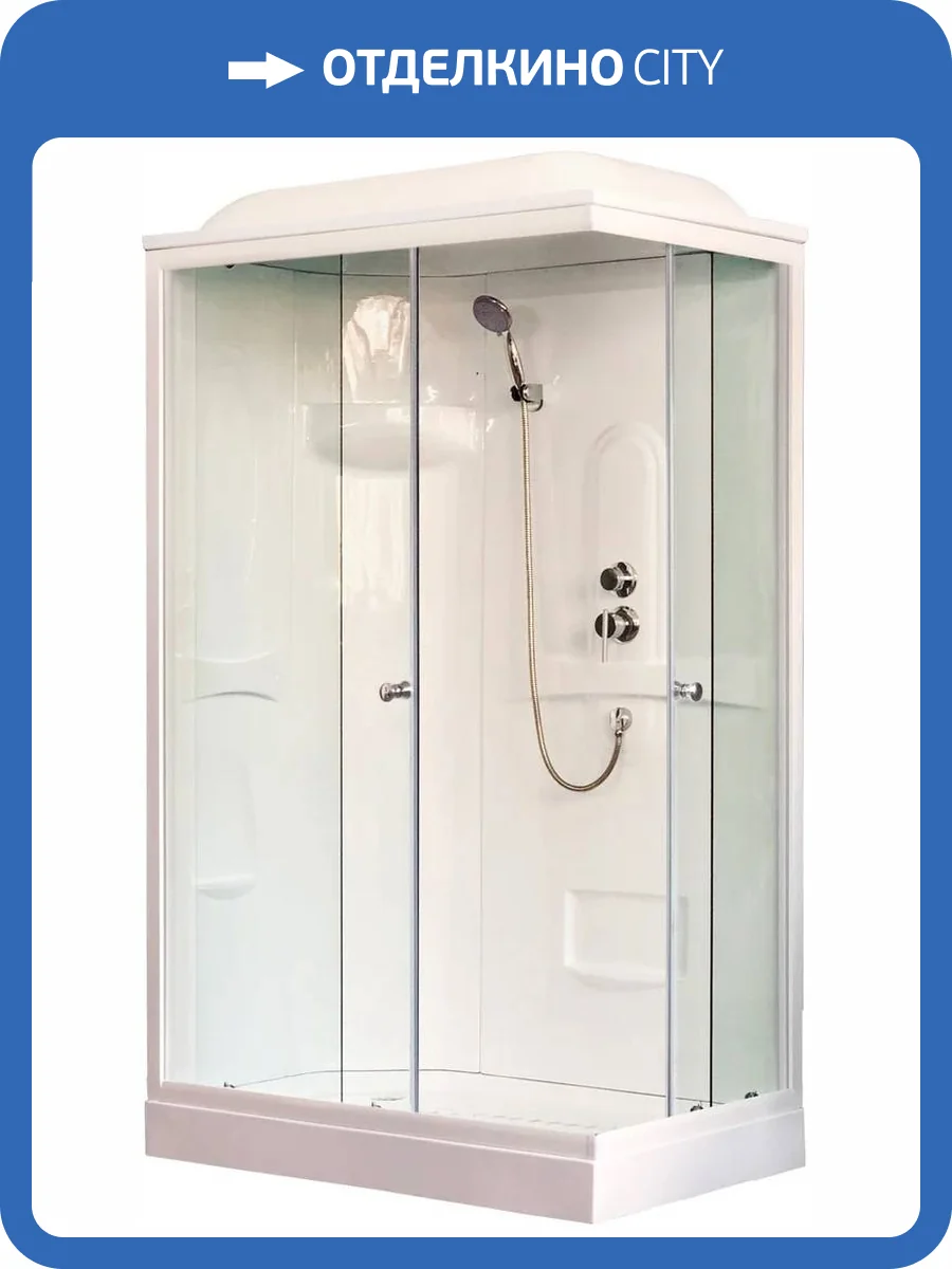 Душевая кабина Royal Bath HP RB8120HP1-T-L с низким поддоном фото 4