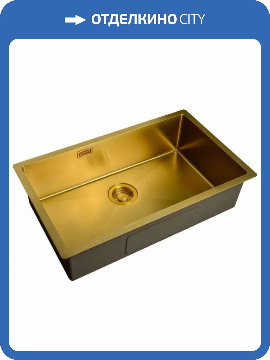 Мойка кухонная Zorg Light ZL R 740440 BRONZE фото 3