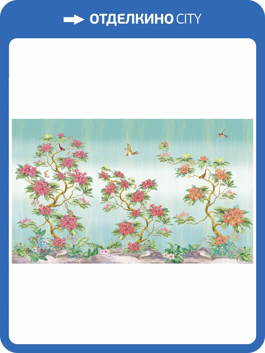 Фреска Ortograf Flora 31116 Lana blue Сахара FS фото 2