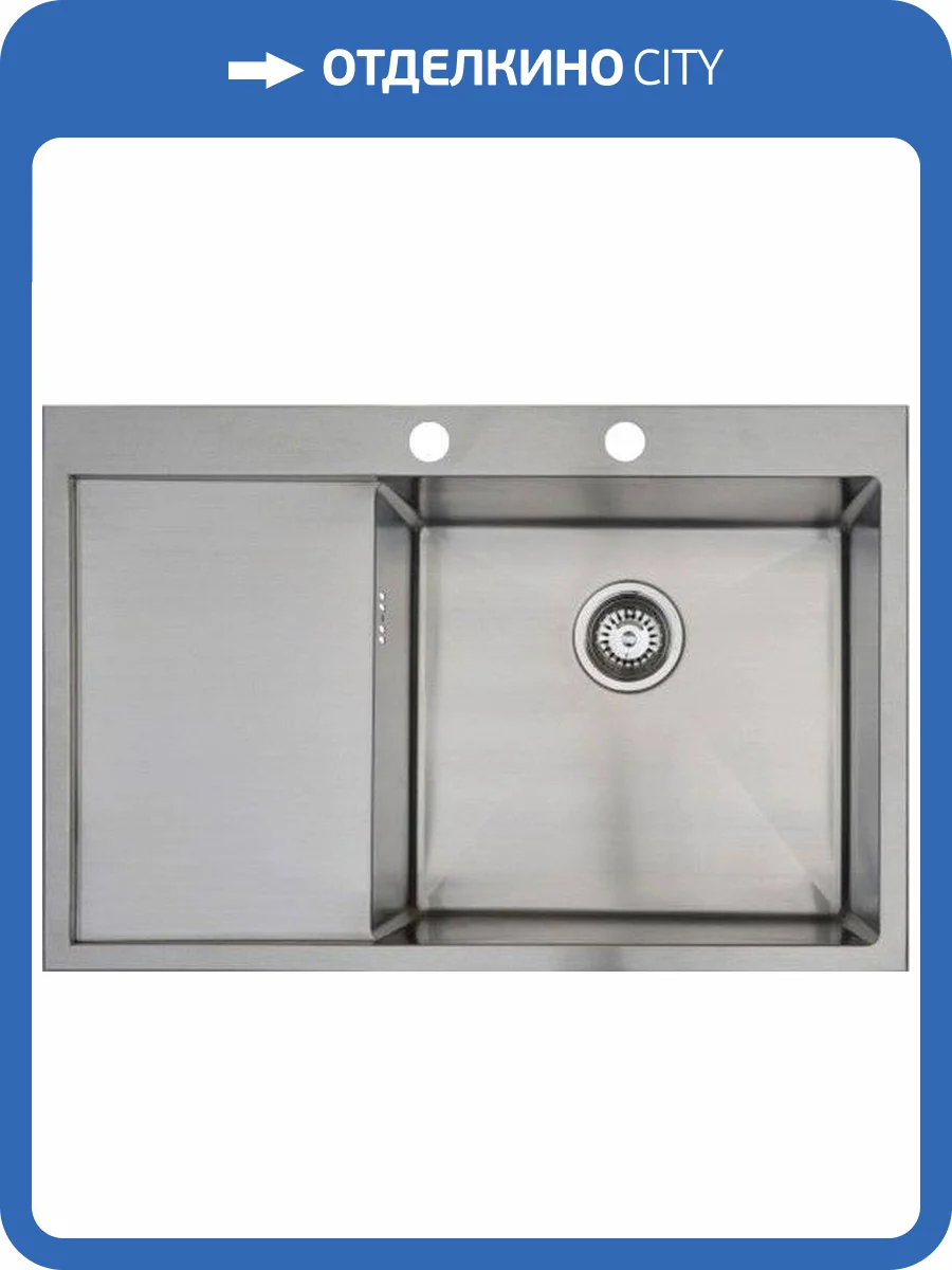 Мойка кухонная Seaman Eco Marino SMB-7851LS с клапан-автоматом фото 3