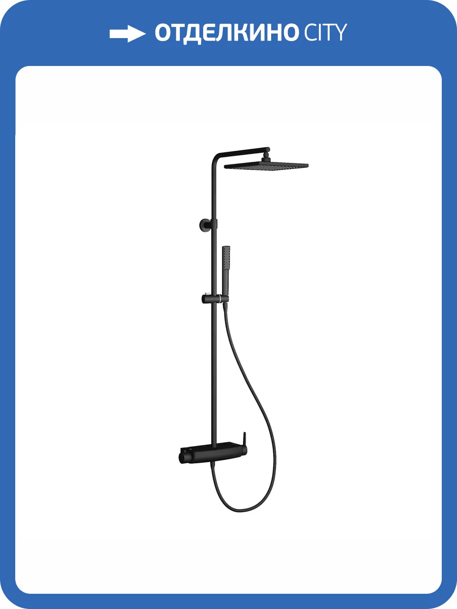 Душевая стойка Teska Mira DK2981 черная фото 3