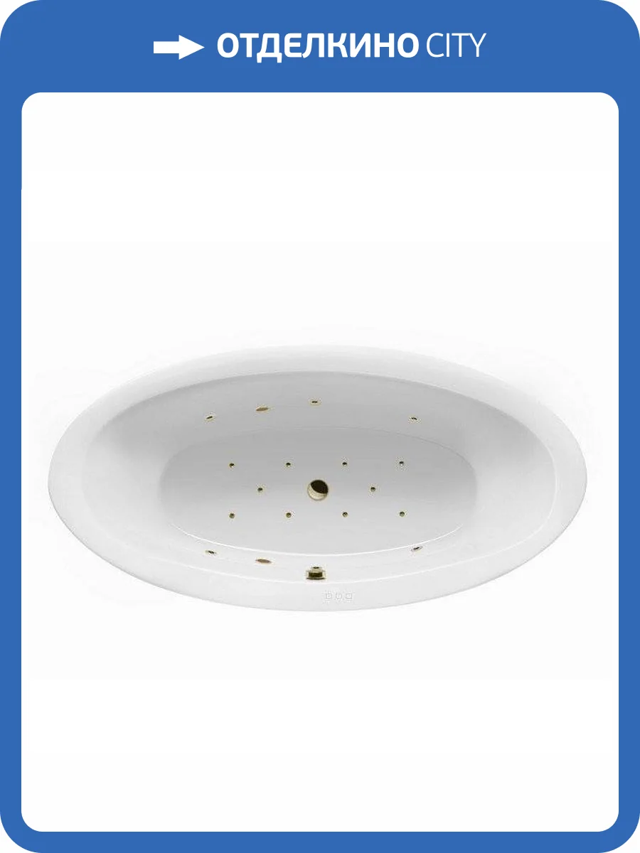 Акриловая ванна Excellent Lumina RELAX WAEX.LUM19.RELAX.BR 190x95 бронза фото 4