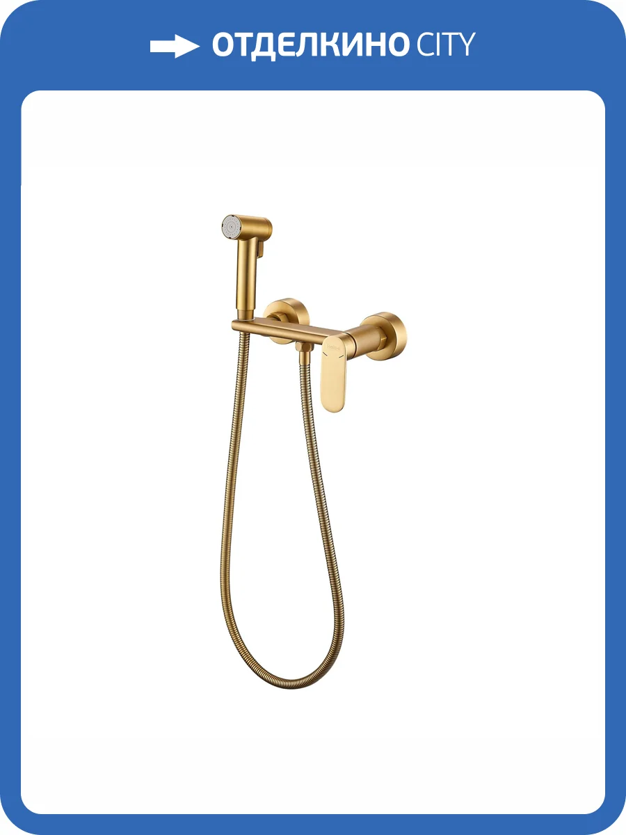 Гигиенический душ Haiba HB5516-5 золотой фото 4