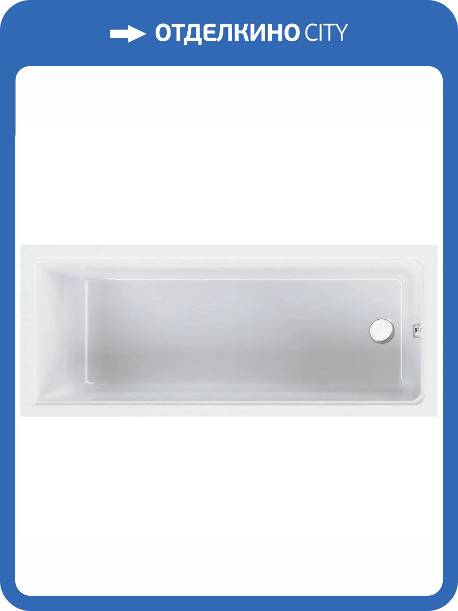 Акриловая ванна Am.Pm Gem 170x70 с душевым комплектом, со шторкой W90BS-D080-140 фото 15