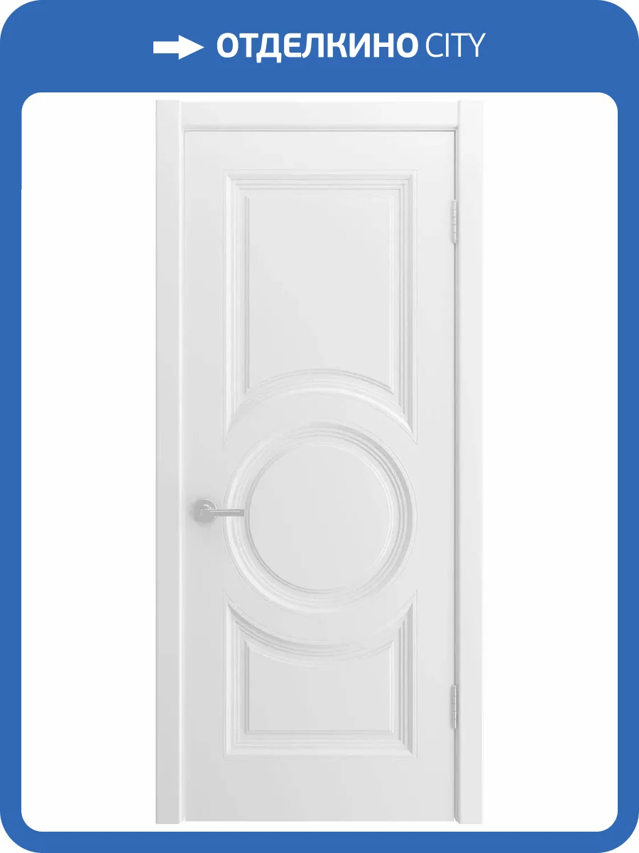 Межкомнатная дверь Шейл Дорс Шелли-8 полотно Белое 900x2000 фото 2