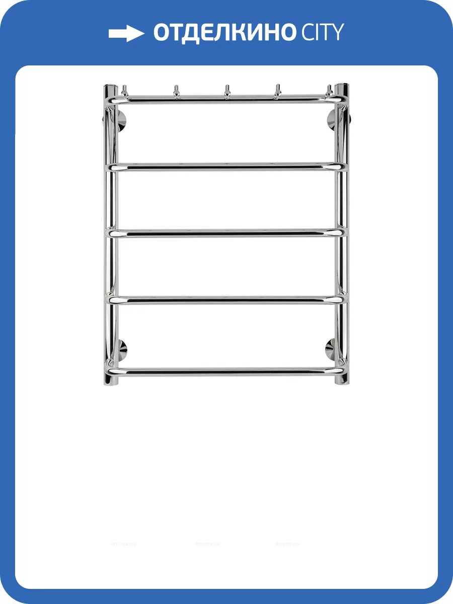 Полотенцесушитель электрический Secado Мерида 4603777452193 1 К 60x40, L, хром фото 3