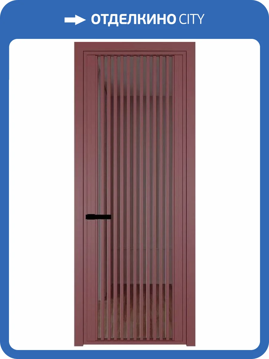 Межкомнатная дверь Profil Doors 3 AGP цвет профиля Красный антрацит, стекло безопасное 6 мм золотистая бронза 600x2000 фото 2