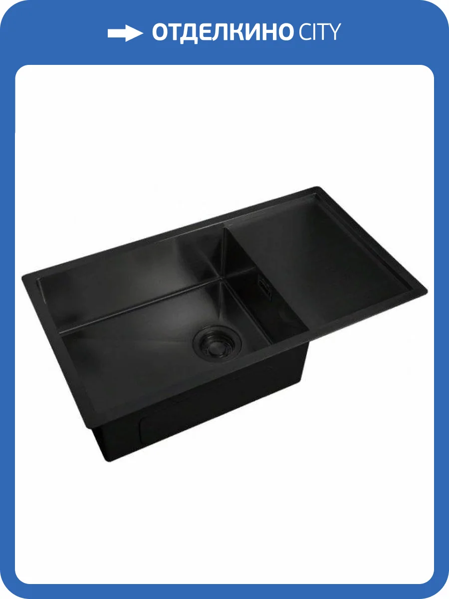 Мойка кухонная Zorg Light ZL R 780440 GRAFIT фото 3