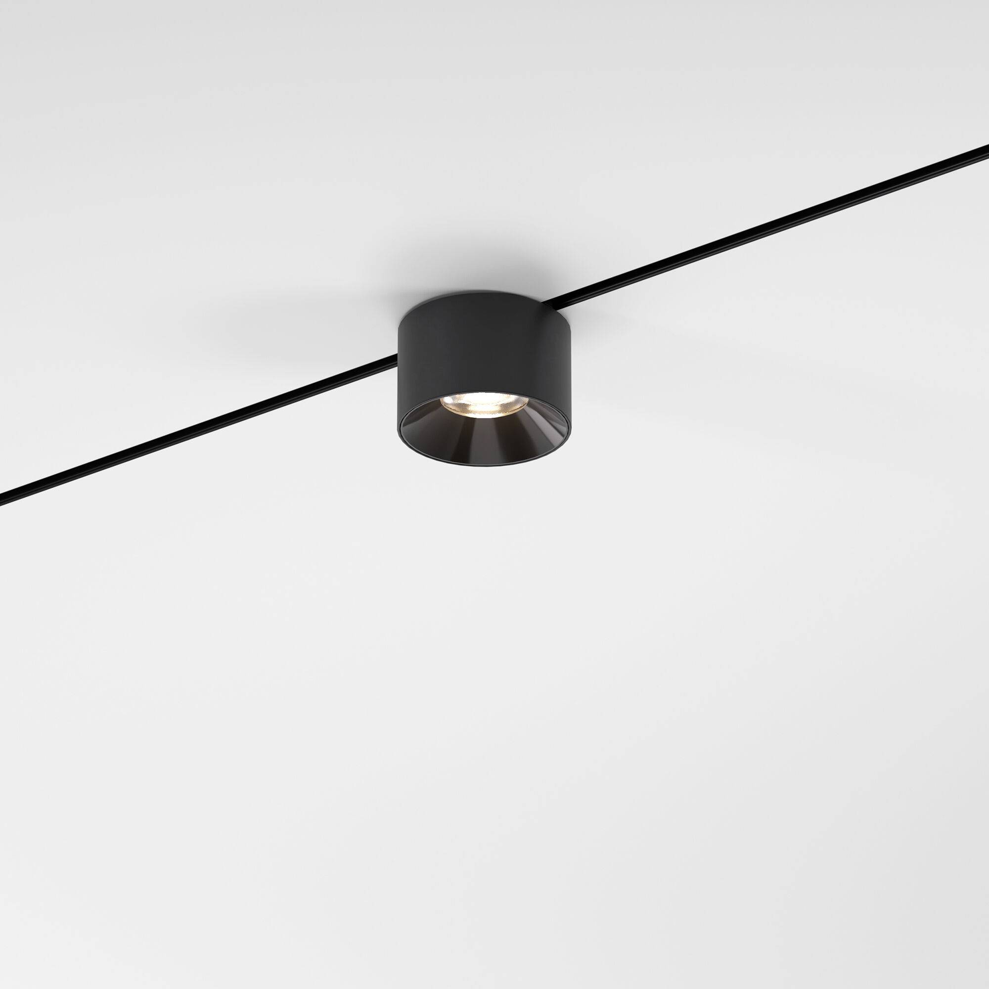 Магнитный трековый светодиодный светильник Elektrostandard Mini Magnetic 85160/01 5W 3000K черный