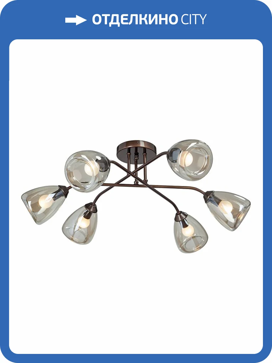 Потолочная люстра Vitaluce V4954-7/6PL фото 2