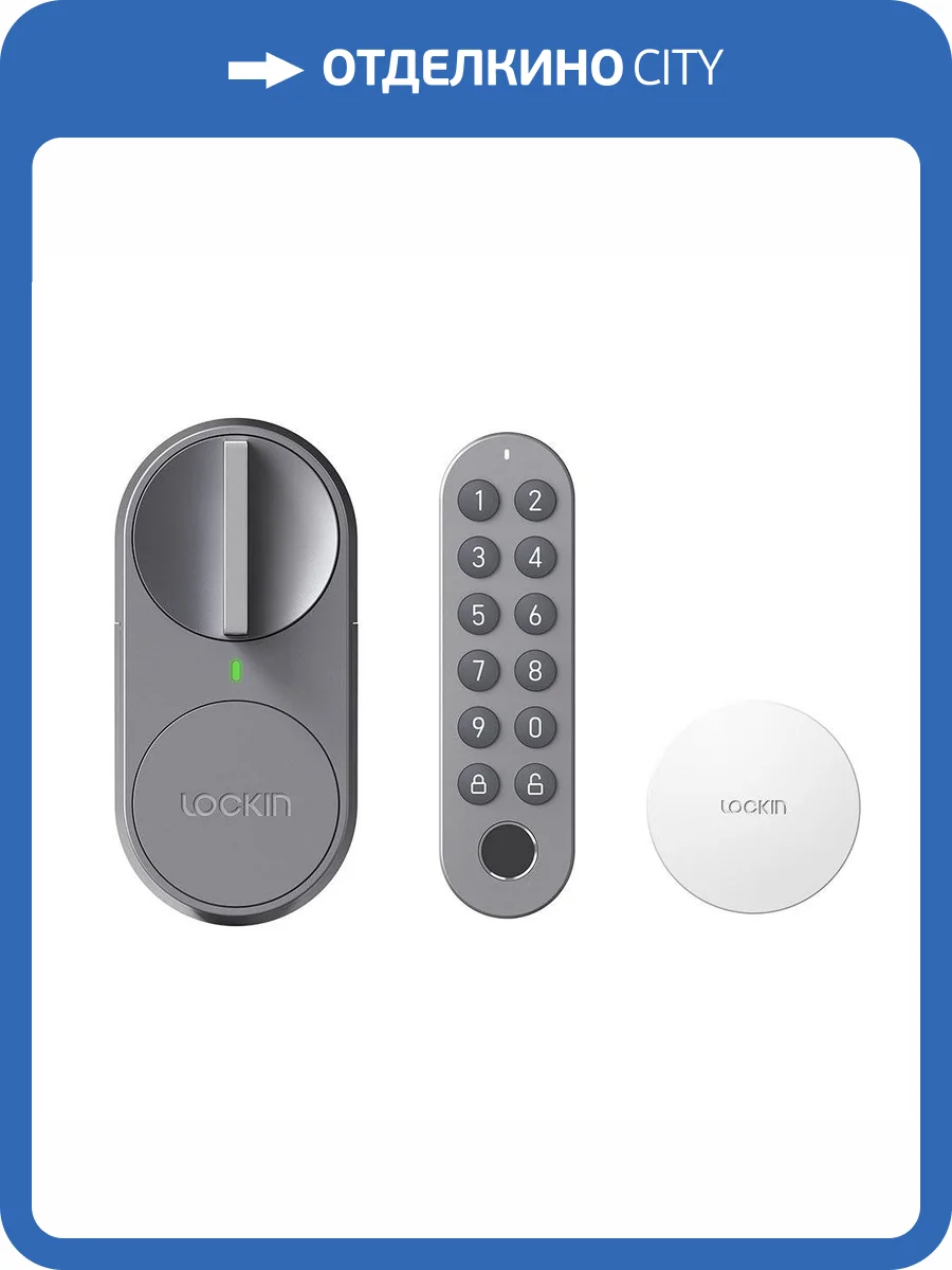 Накладной электронный замок Lockin G30 3 in 1 (EU version) фото 12