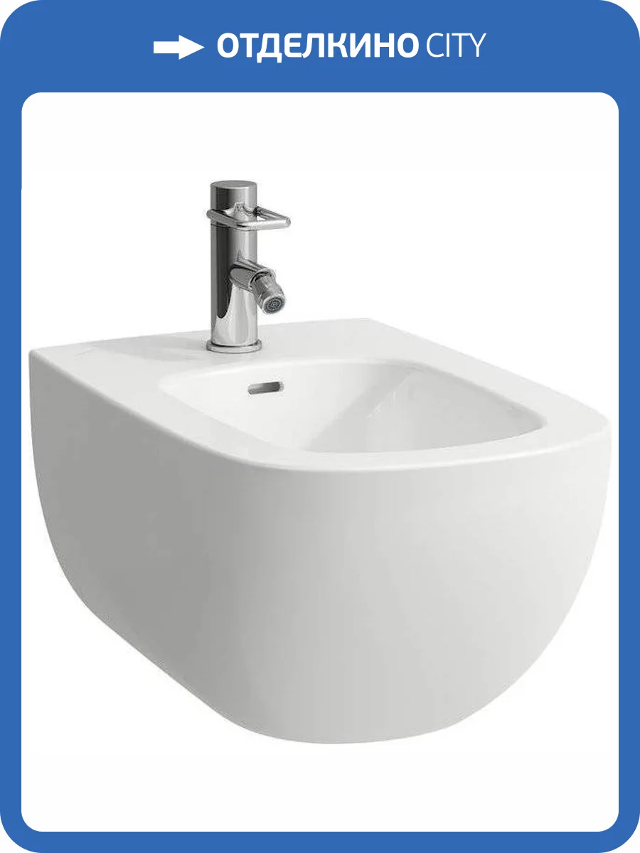 Биде подвесное Laufen Palomba 8.3080.1.000.304.1 фото 3