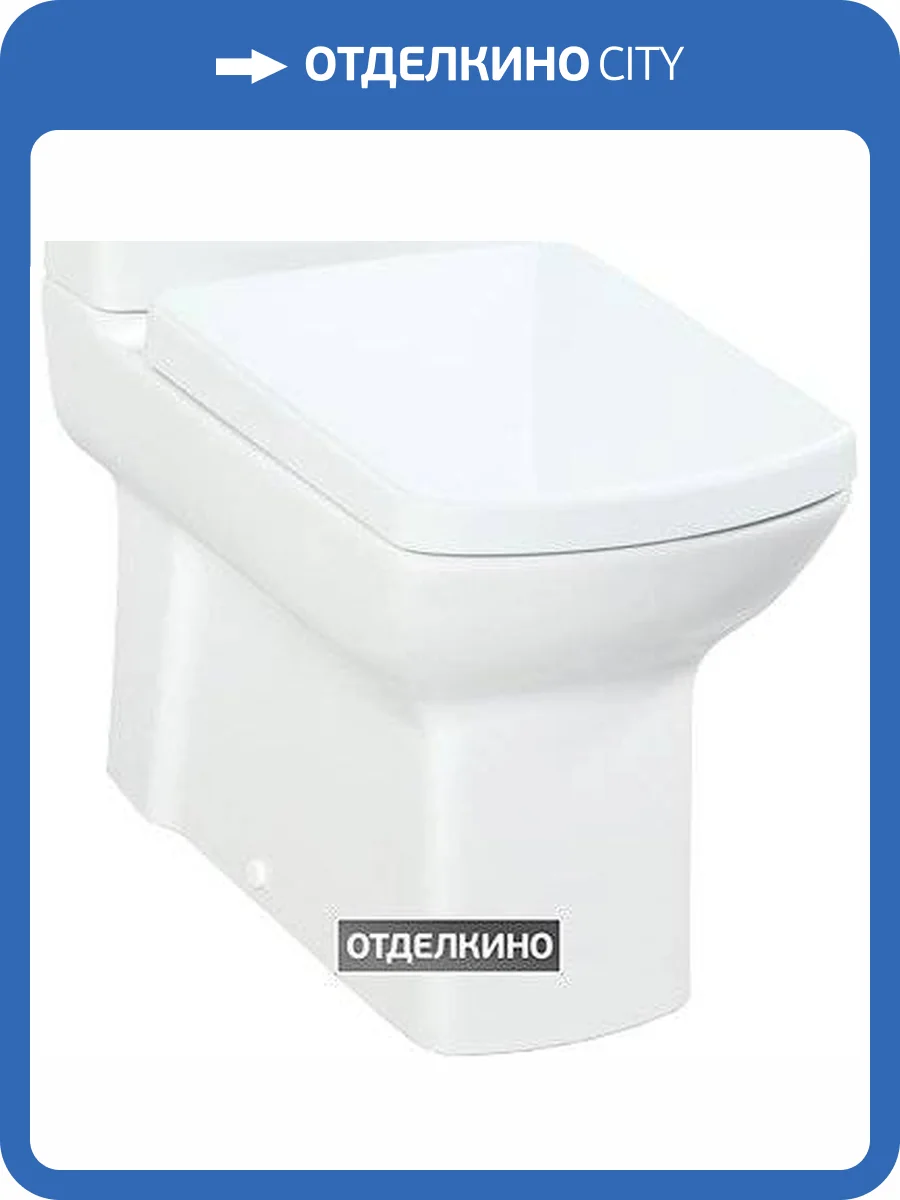 Чаша для унитаза-компакта Creavit Lara LR360.00100 к стене, белая фото 5