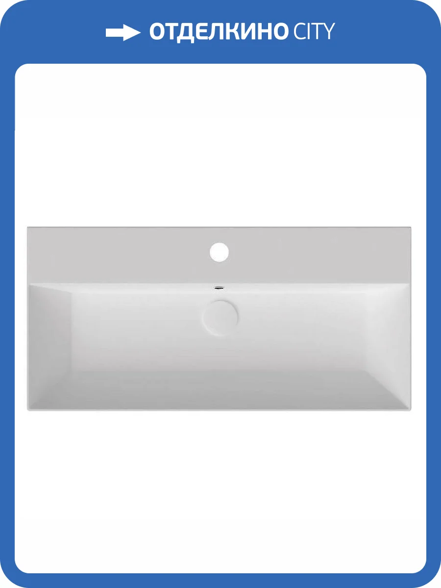 Раковина Isvea SistemaZ Frame 10SF50090SV 90 см фото 5