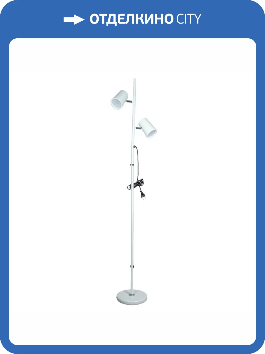 Торшер Uniel ULM-T600 2х6W/4500K/DIM WHITE UL-00010175 фото 2