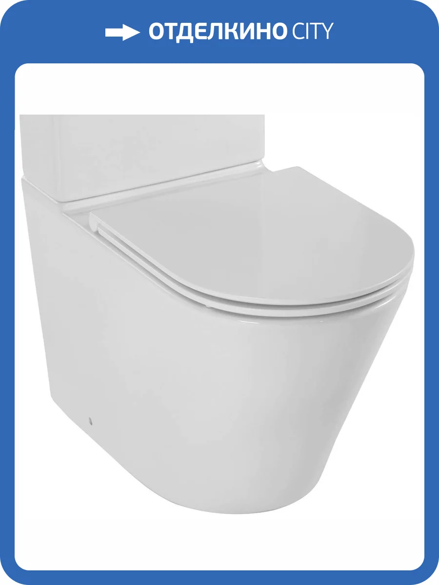 Чаша для унитаза-компакта Jacob Delafon Rodin+ UJAB102-00 фото 5