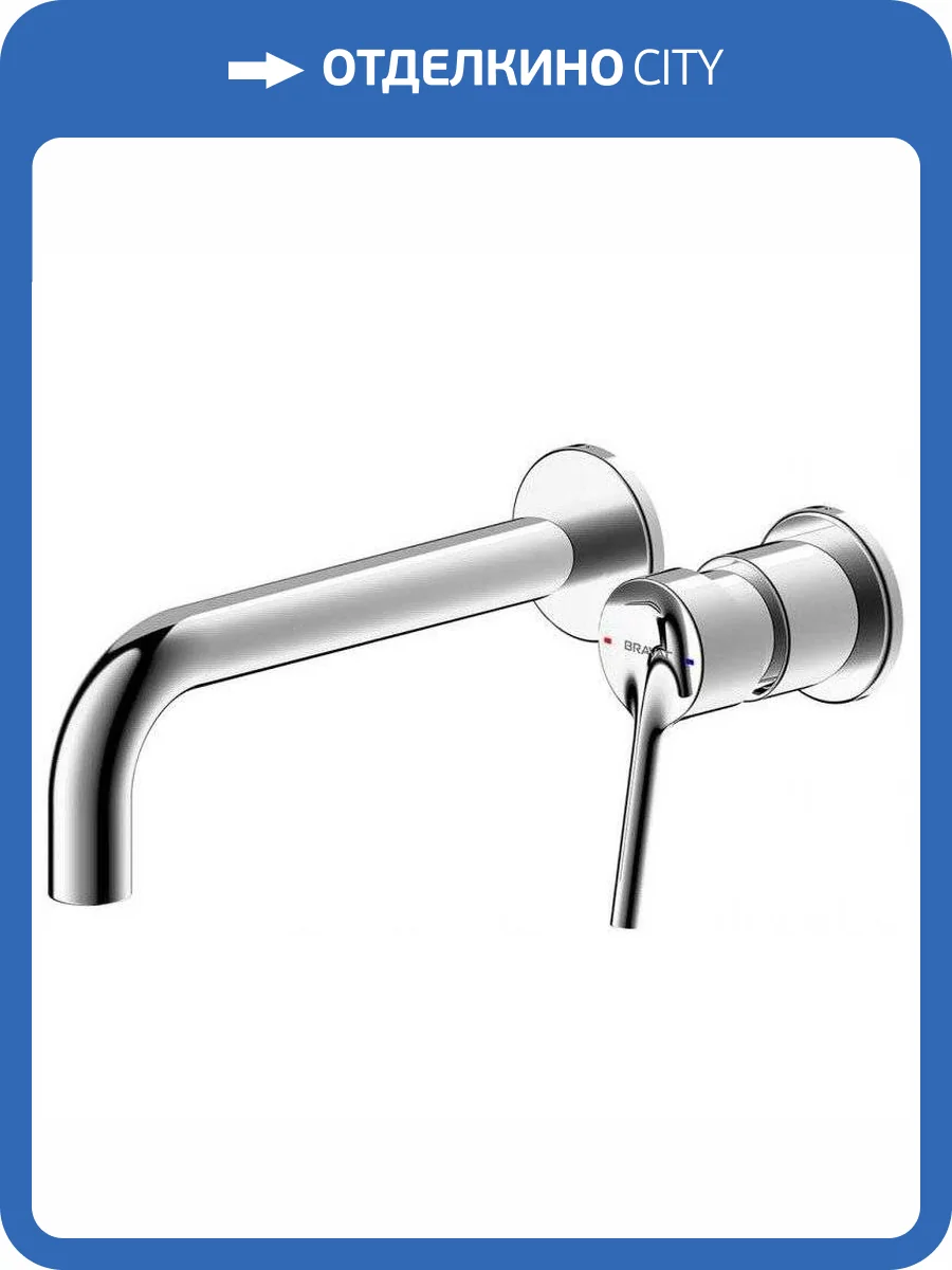 Смеситель для раковины Bravat P8461217CP-ENG хром фото 3