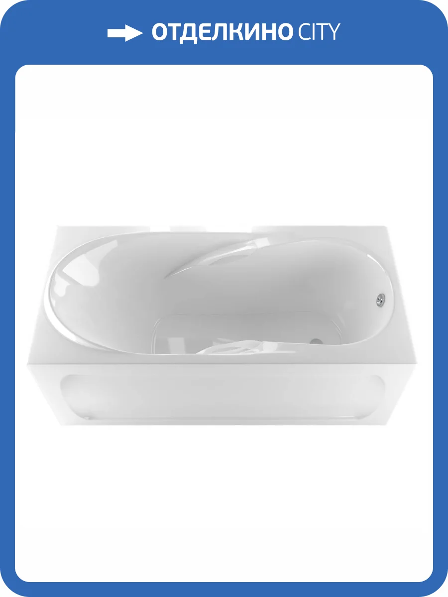 Акриловая ванна 1Marka Medea 01ме1570 150x70 фото 7