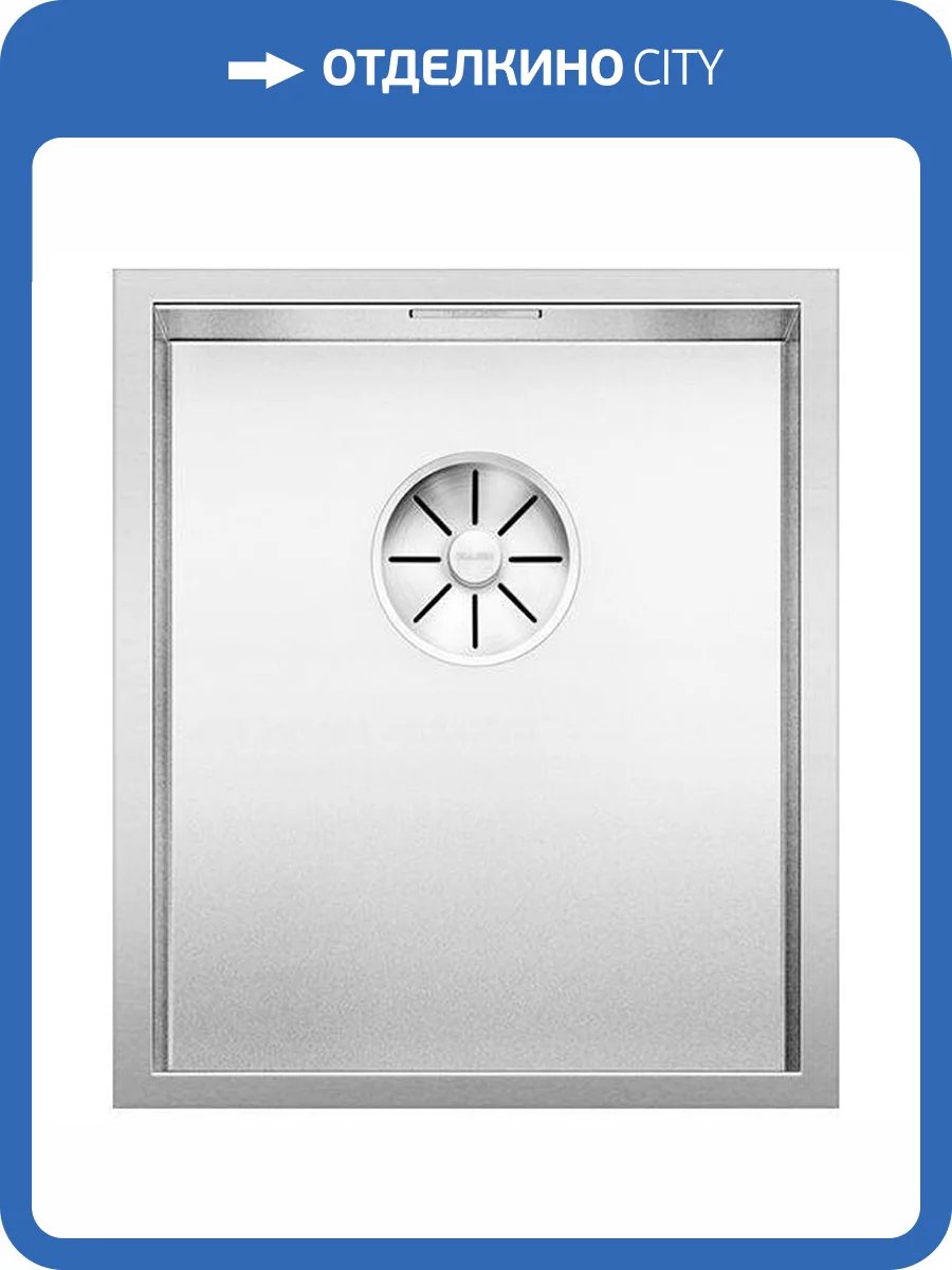 Мойка кухонная Blanco Zerox 340-IF 523096 нержавеющая сталь фото 9